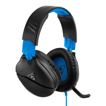 Micro-casque Gaming filaire Turtle Beach Recon 70 Noir et Bleu pour PS4 Pro et PS4