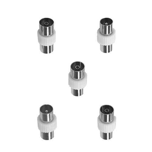 Kit Accsup de 5 adaptateurs coaxial TV - vue 1