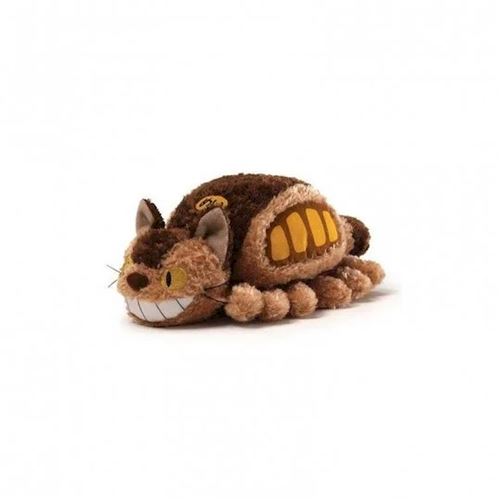 Studio ghibli - peluche little fluffy cat bus 20 cm