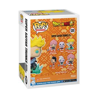 Figurine Funko Pop Animation Dragon Ball Super SS Trunks with Sword