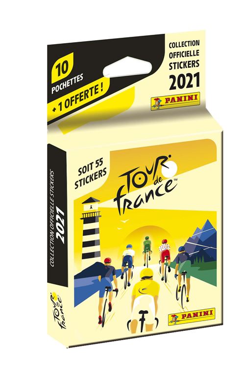 Blister de 11 pochettes Panini Tour de France 2021
