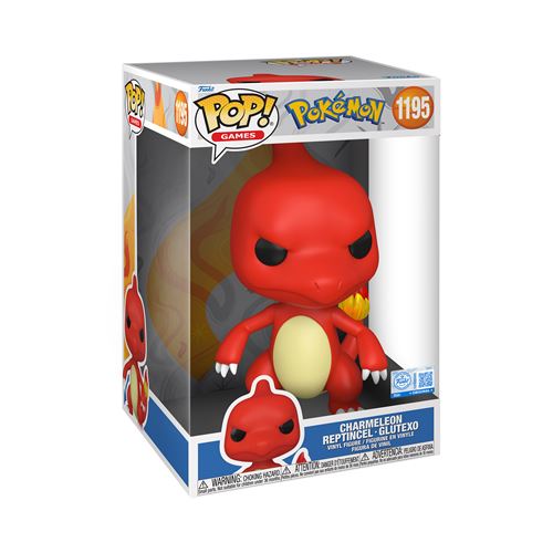 Funko Pokémon Figurine POP! Super Sized Jumbo Charmeleon 25 cm - vue 9