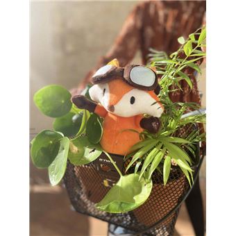 Peluche Dipongo Edgar le Renard