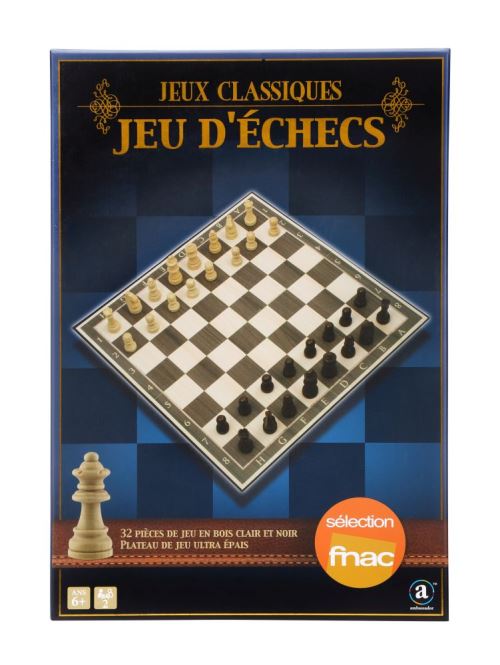Jeu d'&eacute;checs Jeux Classiques Exclusivit&eacute; Fnac