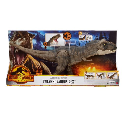 Figurine Jurassic World T-Rex Morsure Extrême