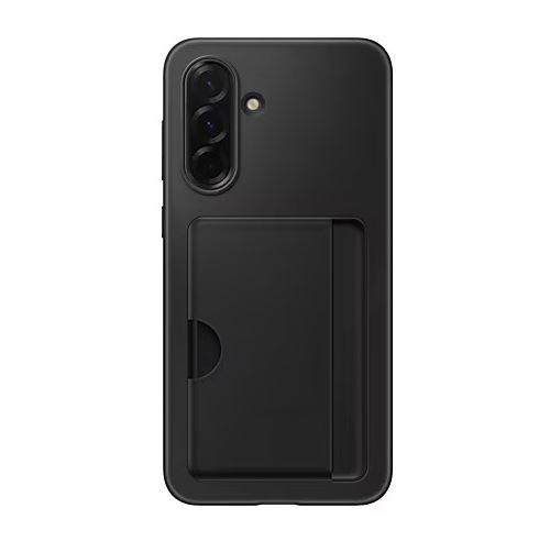 Coque arrière avec porte-carte Noir pour Samsung Galaxy A36 5G