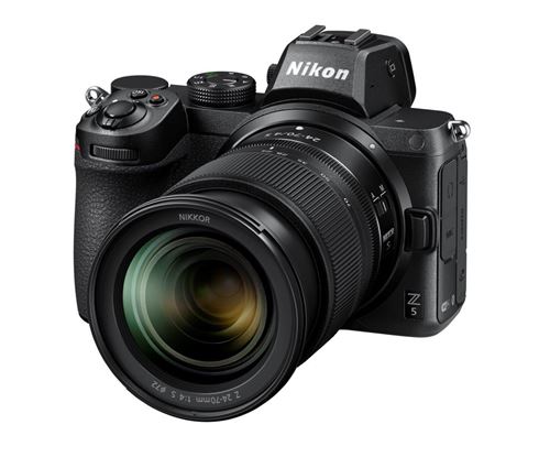 Appareil photo hybride Nikon Z5 noir + Z 24-70mm f/4 S