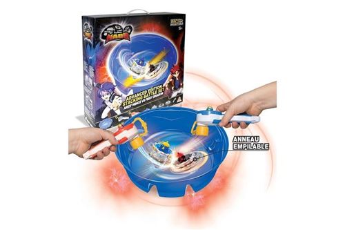 Jeu De Plein Air Infinity Nado Set Battle Avec 2 Toupies Empilables