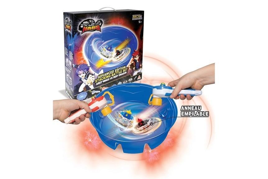 Gros Lot De Toupies Beyblade, Nado Battle Strikers - Lanceurs Et Pièces - Occasion