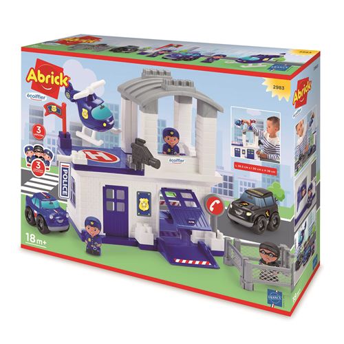 Jeu de construction Ecoiffier Station Police