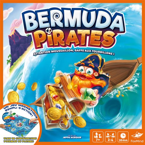 Boite de Jeu d'adresse Asmodee Bermuda Pirates