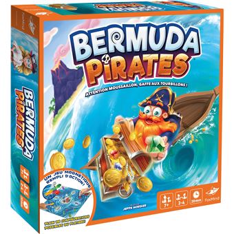 Jeu d'adresse Asmodee Bermuda Pirates