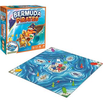 Jeu d'adresse Asmodee Bermuda Pirates