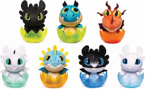 Peluche Dragons dans œuf Modèle aléatoire