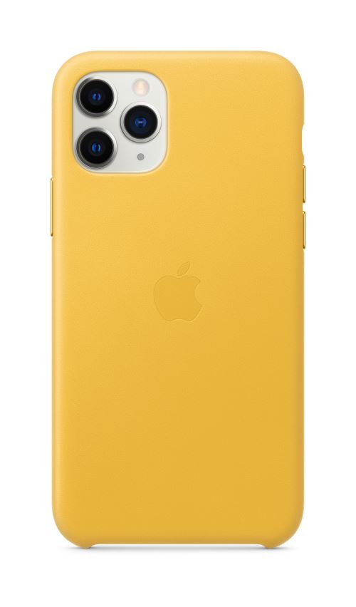 Coque en Cuir pour iPhone 11 Pro Citron Meyer