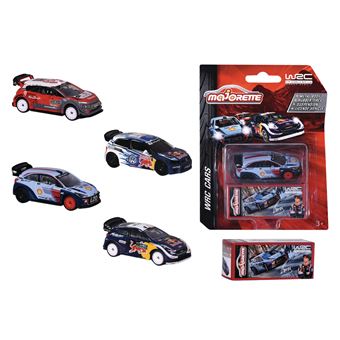 Voiture de course Majorette Racing WRC Modèle aléatoire