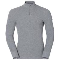 Maillot de corps manches longues demi-zip Odlo Warm Gris Taille S