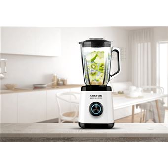 Blender Taurus Succo Glass 1000 avec bol en verre 1000 W Blanc et noir