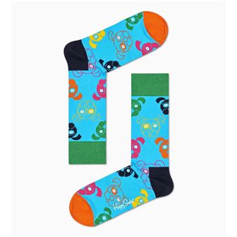 Set de 3 Paires de Chaussettes hautes et mi-bas Happy Socks Mixed Dog Taille 41-46