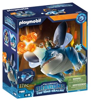 Playmobil Dragons 71082 The Nine Realms Plowhorn and D'Angelo - 1