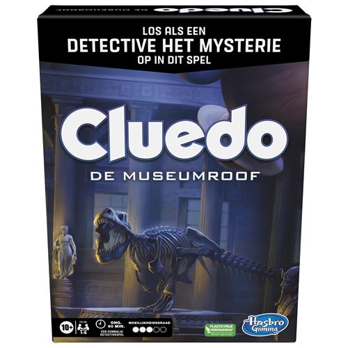 Jeu Classique Hasbro Gaming Cluedo Vol Au Musée