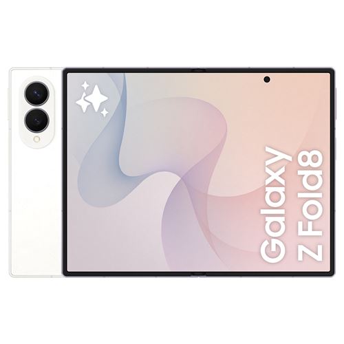 Smartphone Samsung Galaxy Z Fold8 7,6 5G Double SIM 256 Go Blanc