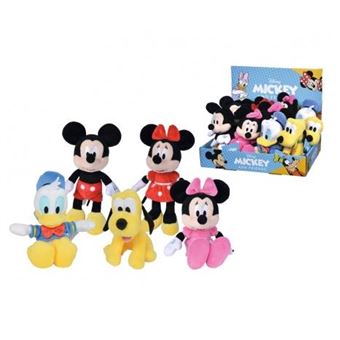 Personnage en peluche Disney Mickey Mouse Refresh Core 20 cm Modèle aléatoire