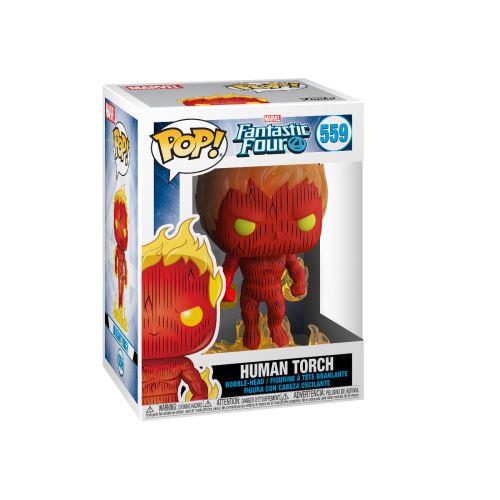 FUNKO 479-FANTASTIC FOUR-HUMAN TORCH