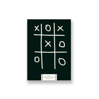 Carnet Alibabette Artbook A5 Morpion Noir et Blanc