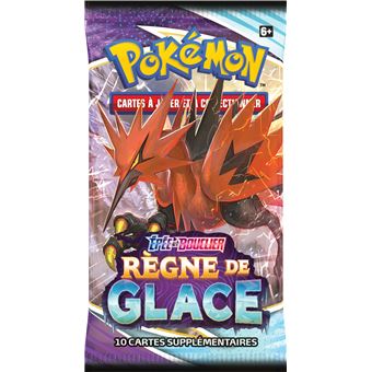 Booster de 10 cartes Pokémon Epée et Bouclier 06 Modèle aléatoire - Carte à  collectionner - Achat & prix