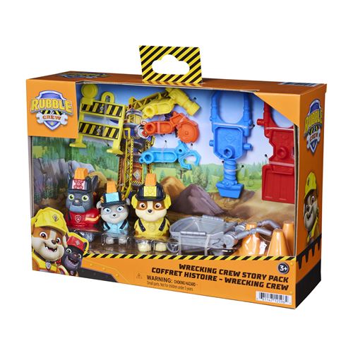 Ruben & Compagnie Multicolore Coffret 3 Figurines Histoire Wrecking Crew