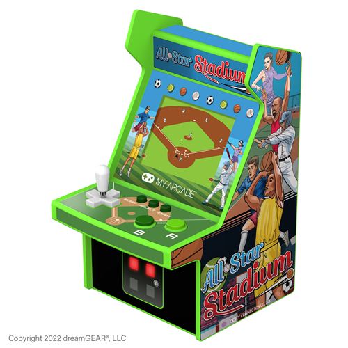 Console rétrogaming My Arcade Micro Player Portable Retro Arcade All-Star Stadium