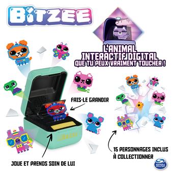 Jeu électronique Bitzee Mon animal interactif Version Turquoise