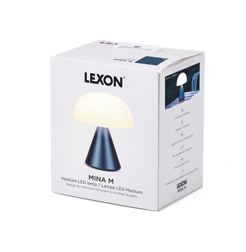 Lampe Led à Poser Lexon Lh64 Mina M Blanc