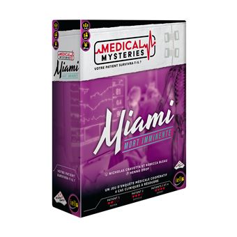 Jeu d'enquête Iello Medical Mysteries : Miami - 1