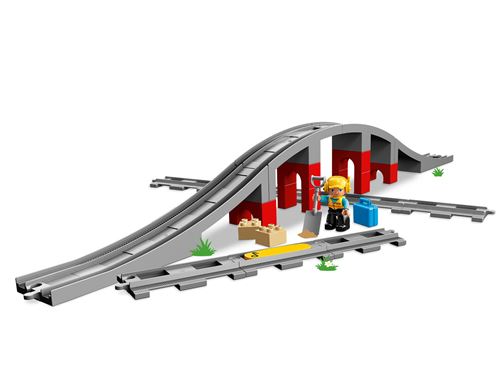 lego duplo bridge for train set