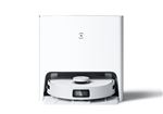 Aspirateur robot Ecovacs Deebot T10 Turbo, Aspiration 3000 Pa, Autonomie 150 min, Batterie Li-ion, 5200 mAh, Blanc