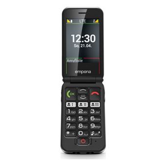 Téléphone portable basique Emporia Joy 4G Nano SIM 2.8" Noir - 1