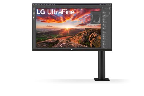 LG UltraFine Ergo 27UN880-B - LED-monitor - 27 - 3840 x 2160 4K @ 60 Hz - IPS - 350 cd/m² - 1000:1 - DisplayHDR 400 - 5 ms - 2xHDMI, DisplayPort, USB-C - luidsprekers