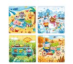 Coffret Mideer Puzzles progressifs 4 saisons