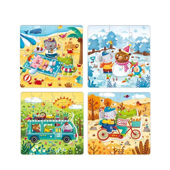 Coffret Mideer Puzzles progressifs 4 saisons