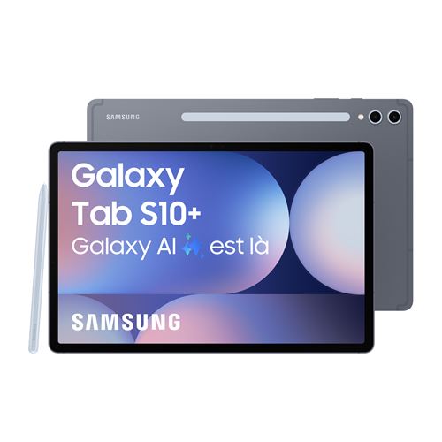 Tablette tactile Samsung Galaxy Tab S10+ 12,4 Wifi 256 Go Gris Tablette tactile Samsung Galaxy Tab S10+ 12,4 Wifi 256 Go Gris
