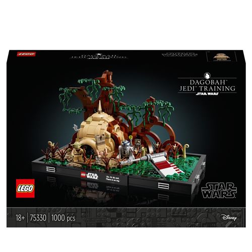 LEGO® Star Wars™ 75330 Diorama de l’entraînement Jedi sur Dagobah™