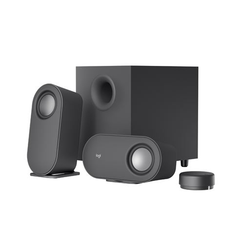 Haut-parleurs sans fil Bluetooth Logitech Z407 pour PC Noir