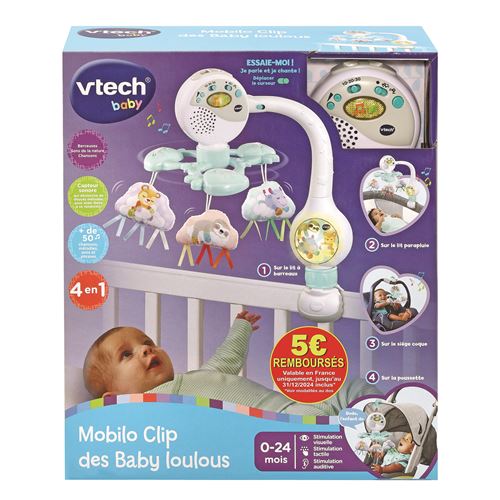 Arche Vtech Baby Mobilo Clip des Baby loulous