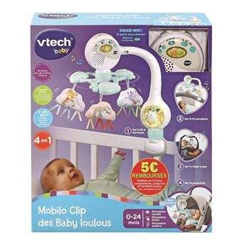 Arche Vtech Baby Mobilo Clip des Baby loulous