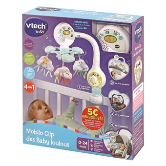 Arche Vtech Baby Mobilo Clip des Baby loulous