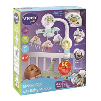 Arche Vtech Baby Mobilo Clip des Baby loulous