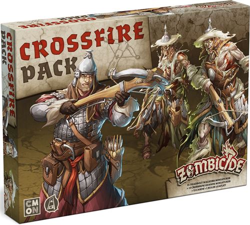 Jeu de stratégie Asmodee Zombicide Death Crossfire Pack