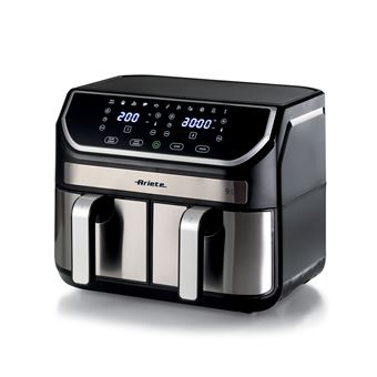 Friteuse à air double Ariete ARI-4625 2100 W Argent et Noir